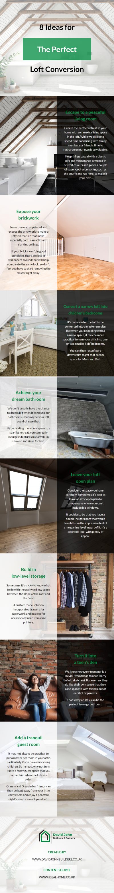 8 Ideas for the Perfect Loft Conversion - David John Builders